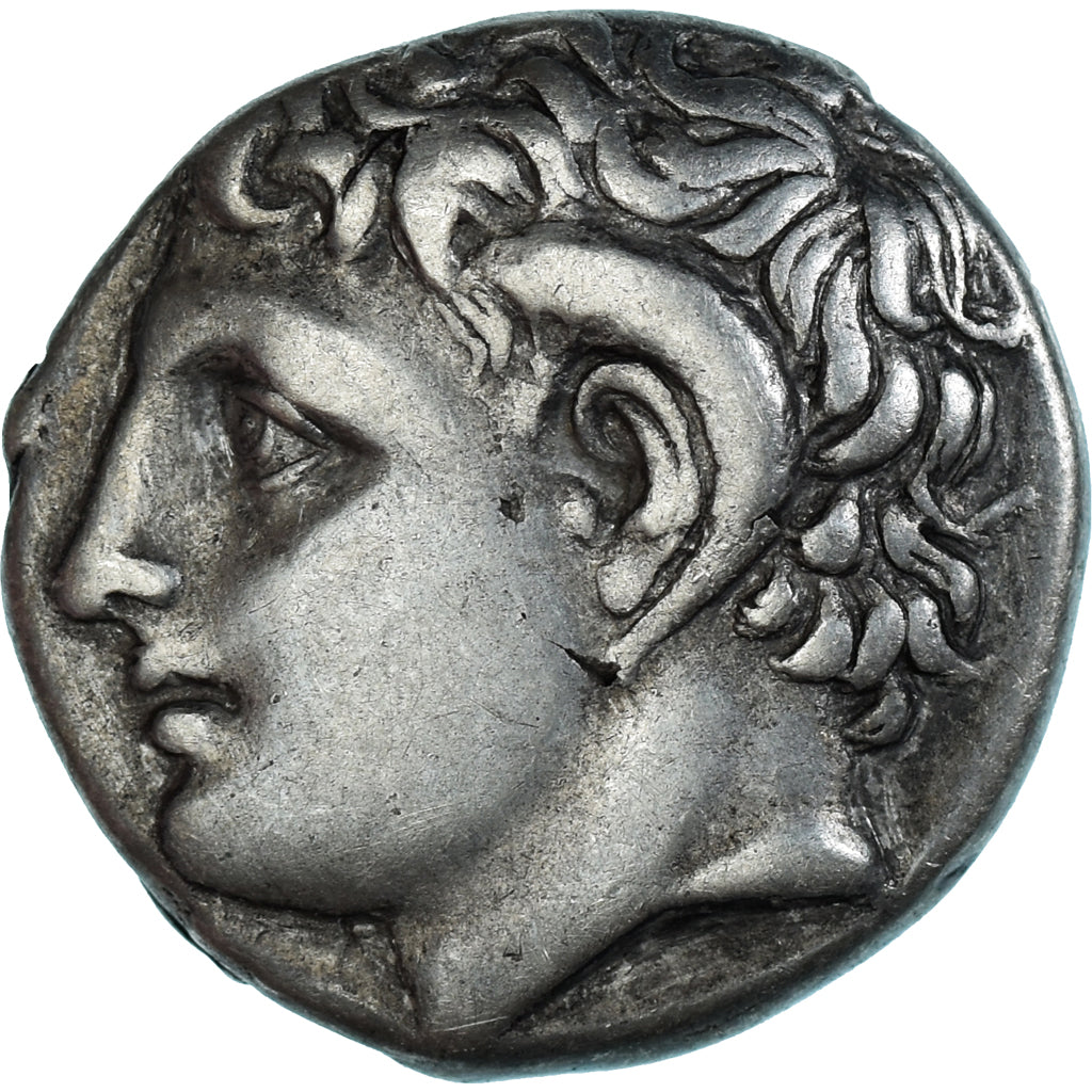 Kyrenaica, Magas, Didrachm, ca. 294-275 BC, Cyrene, Argento, MB+, BMC:242