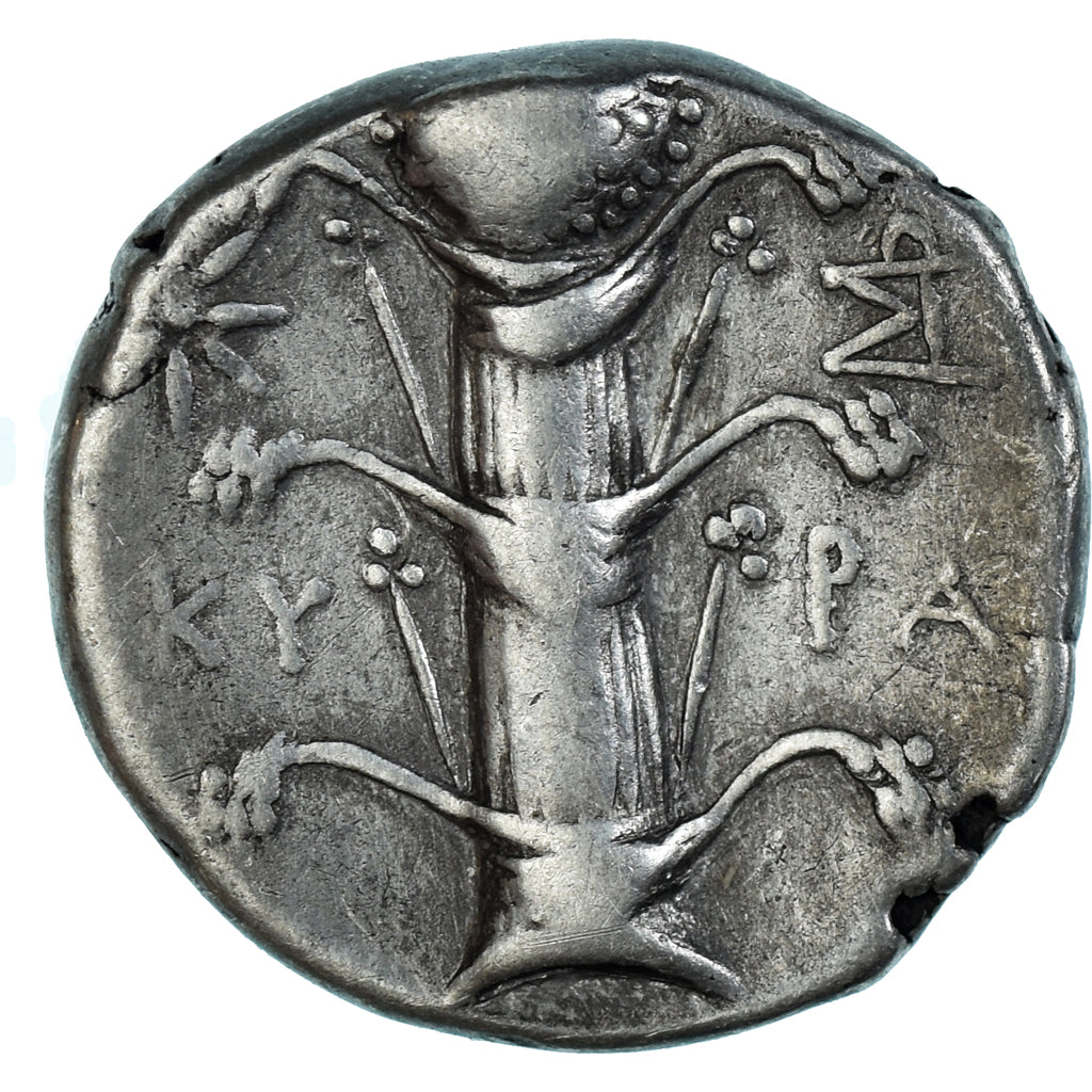 Kyrenaica, Magas, Didrachm, ca. 294-275 BC, Cyrene, Argento, MB+, BMC:242
