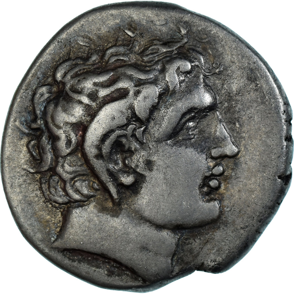 Kyrenaica, Magas, Didrachm, ca. 294-275 BC, Kyrene, Silver, EF(40-45), BMC:256