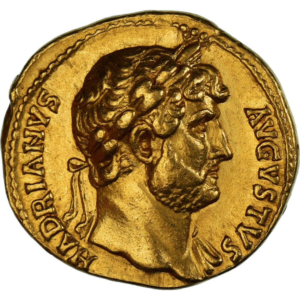 Hadrian, Aureus, 124-125, Rome, Gold, EF(40-45), RIC:II.3-726