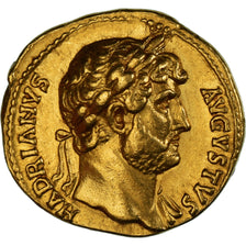 Hadrian, Aureus, 124-125, Rome, Gold, EF(40-45), RIC:II.3-726