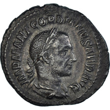 Gordian I, Denarius, 238, Rome, Silver, AU(50-53), RIC:IV-5