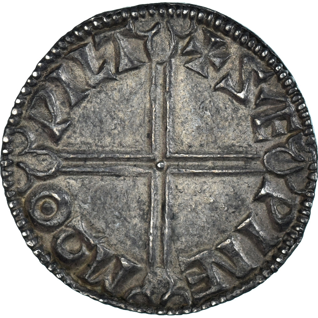 Gran Bretagna, Anglo-Saxon, Æthelred II, Penny, ca. 997-1003, Wilton, Argento