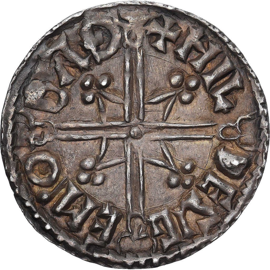Großbritannien, Anglo-Saxon, Æthelred II, Penny, ca. 1003-1009, Bath, Silber