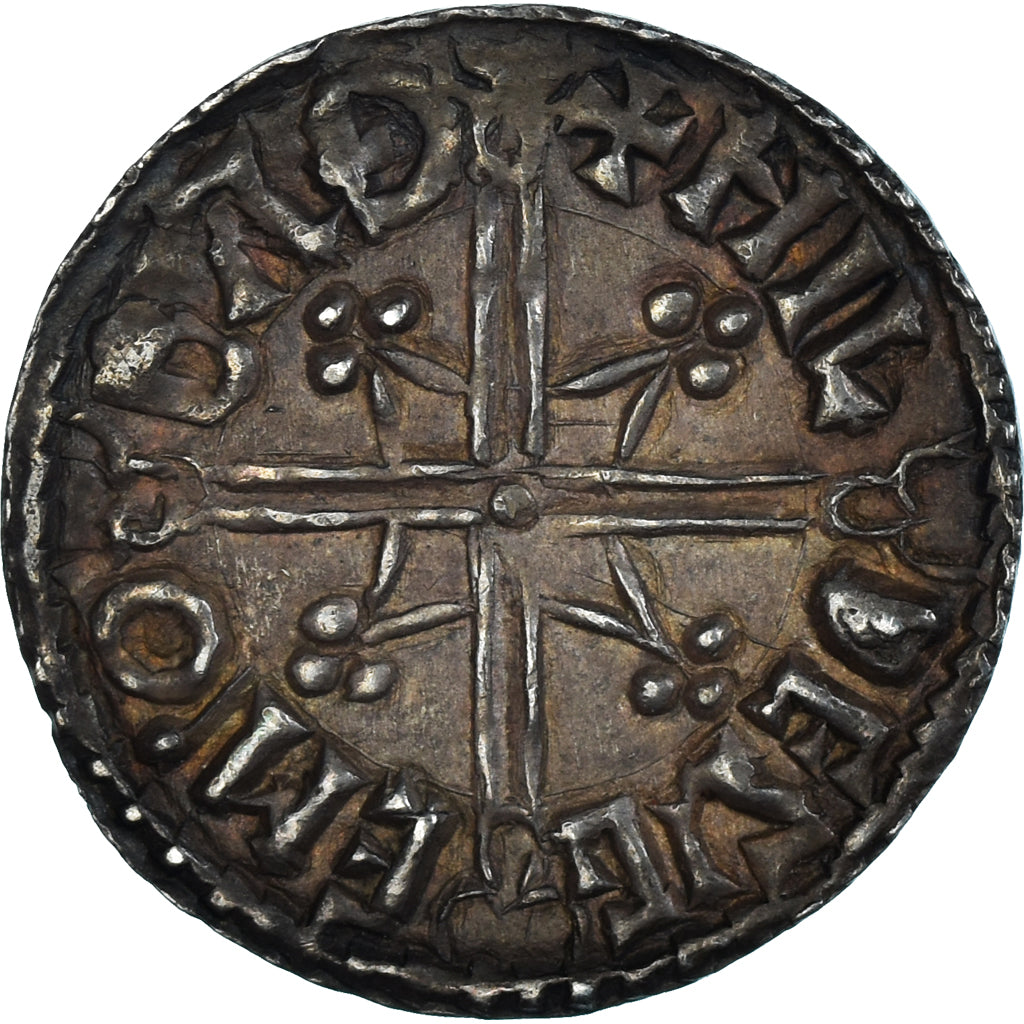 Großbritannien, Anglo-Saxon, Æthelred II, Penny, ca. 1003-1009, Bath, Silber