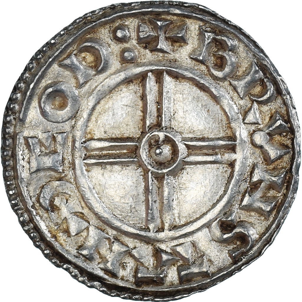 Moneta, Gran Bretagna, Anglo-Saxon, Cnut, Penny, ca. 1029-1035, Thetford, SPL-