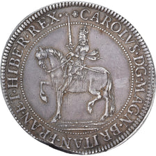Kingdom of England, Charles I, Crown, 1631-1632, London, Srebro, AU(50-53)