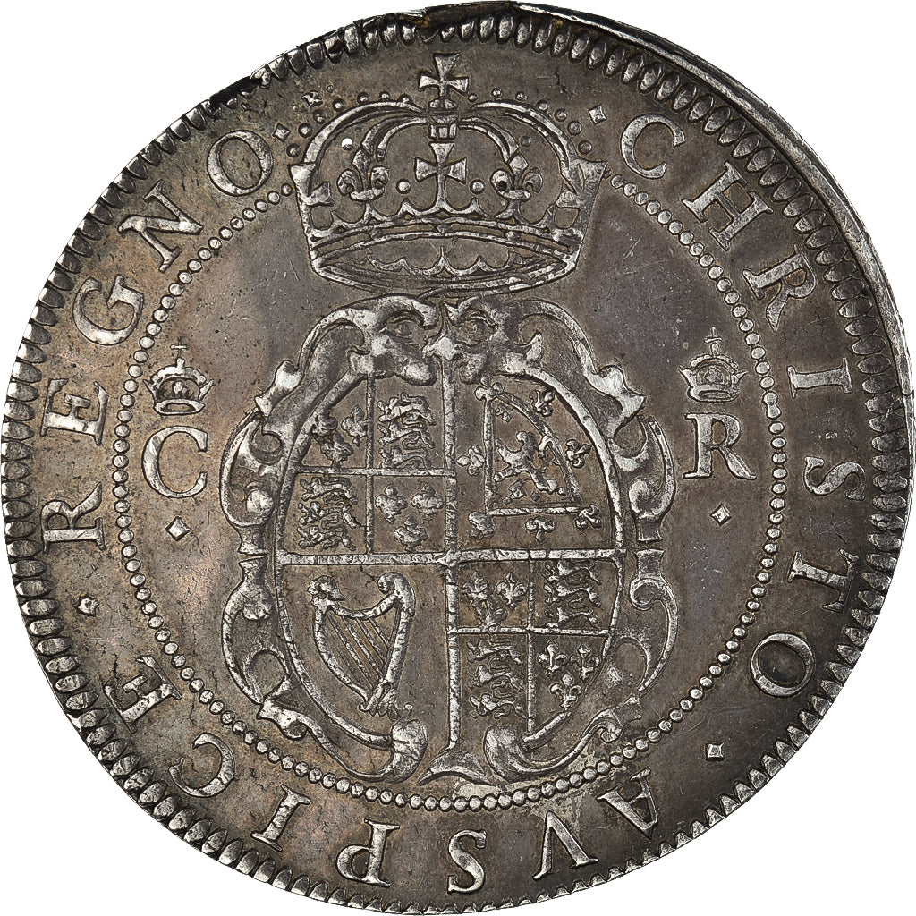 Kingdom of England, Charles I, Crown, 1631-1632, London, Prata, AU(50-53)