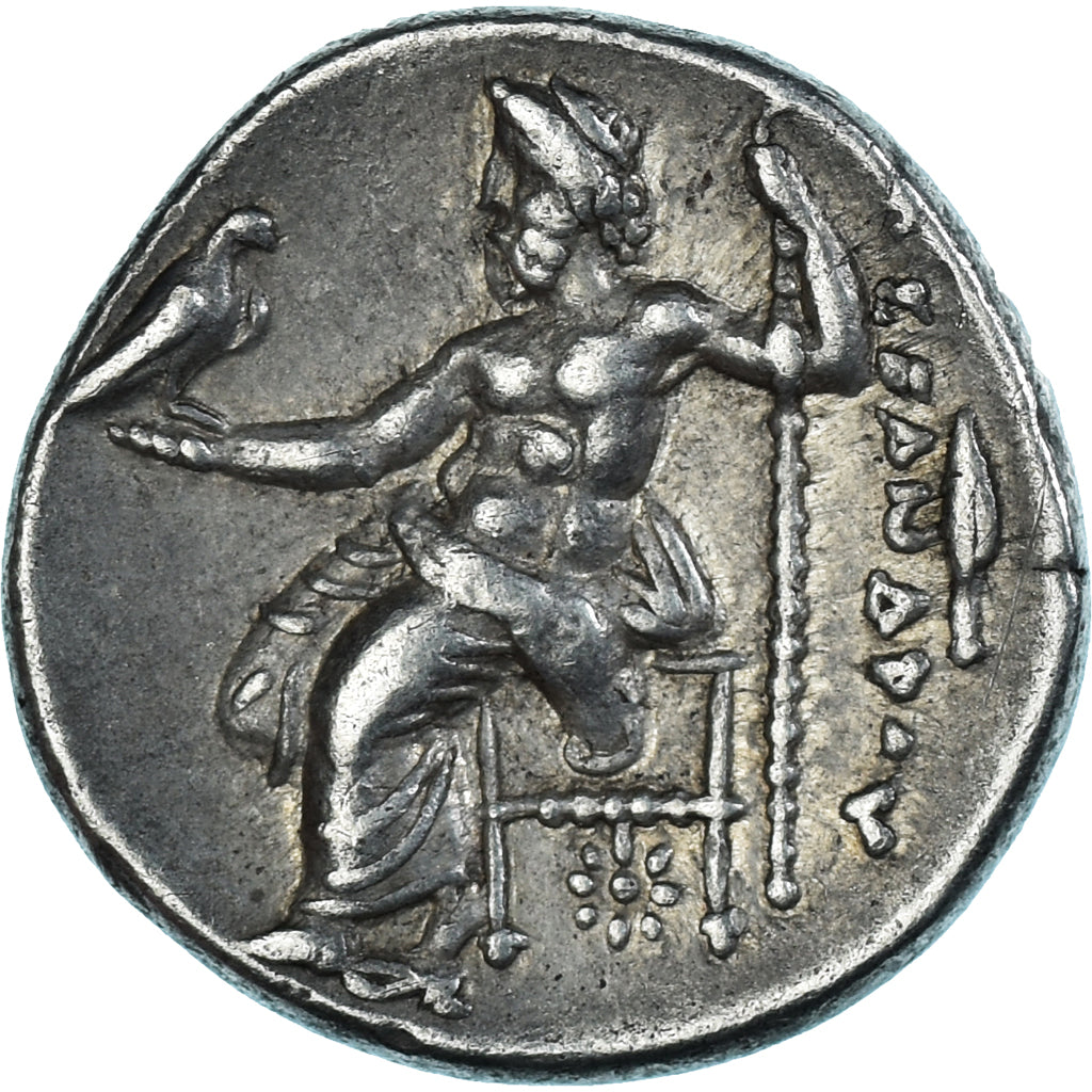 Monnaie, Royaume de Macedoine, Philippe III, Drachme, ca. 323-319 BC, Colophon