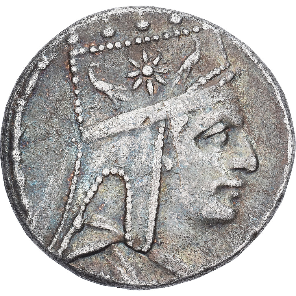 Armenia, Tigranes II, Tetradrachm, ca. 80-68 BC, Tigranokerta, Silver, AU(50-53)