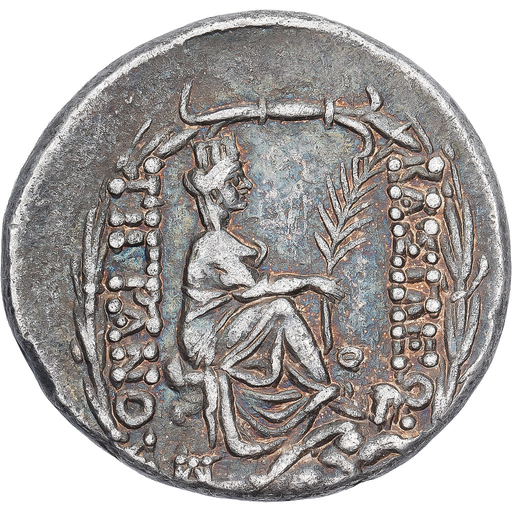Armenia, Tigranes II, Tetradrachm, ca. 80-68 BC, Tigranokerta, Silver, AU(50-53)
