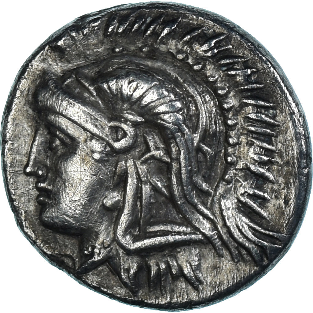 Ionia, Hemidrachm, ca. 290-250 BC, Priene, Plata, MBC+, SNG-Cop:1082