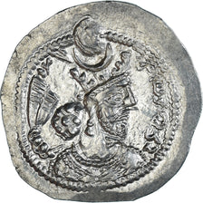 Coin, Sasanian Kings, Varhran V, Drachm, 420-438, LD (?), MS(63), Silver