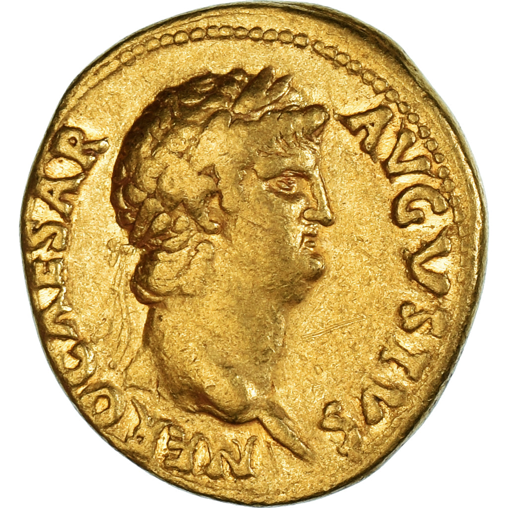 Nero, Aureus, 64-65, Rome, Oro, BC+, RIC:I-48