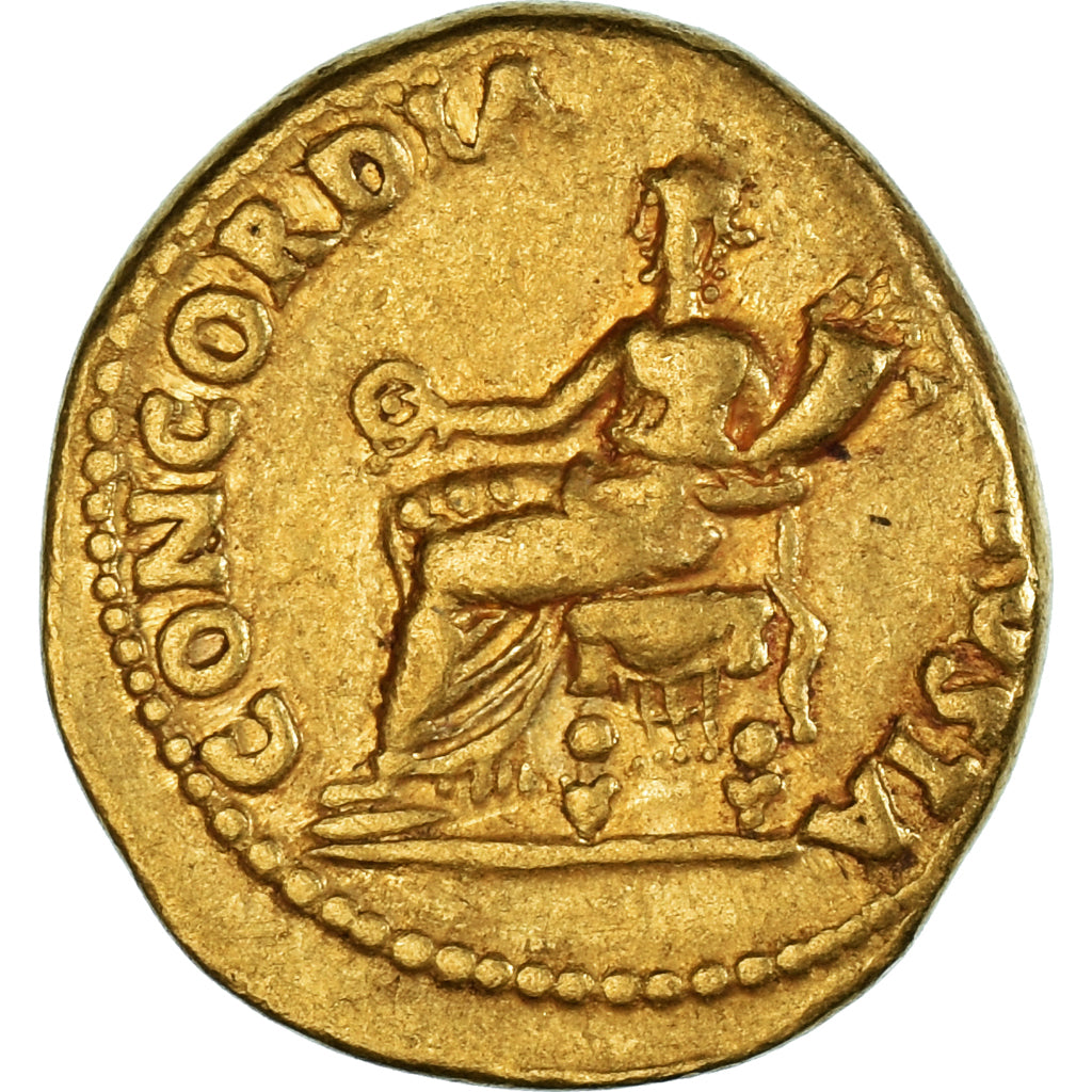 Nero, Aureus, 64-65, Rome, Oro, BC+, RIC:I-48