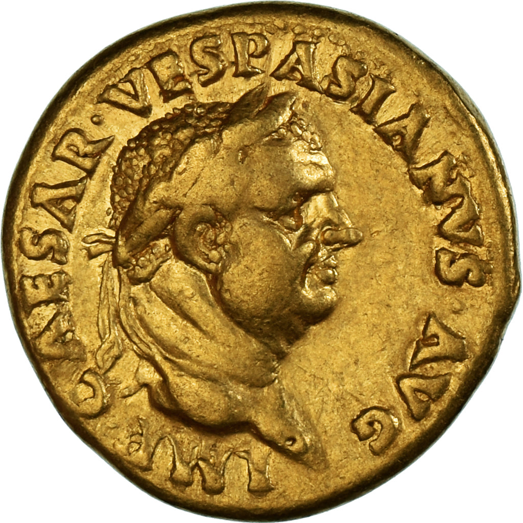 Vespasian, Aureus, 70, Rome, Złoto, VF(30-35), RIC:II.1 18