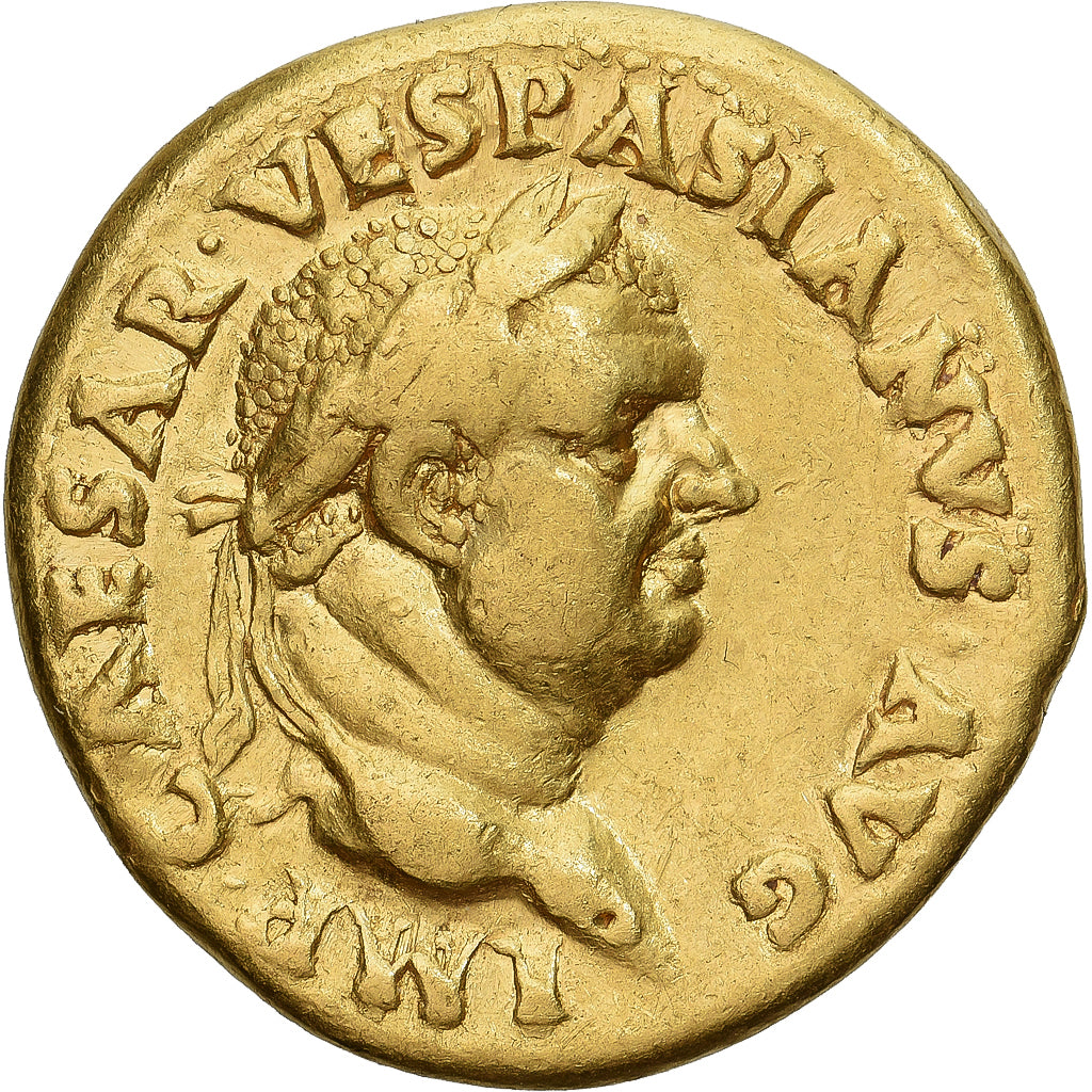 Vespasian, Aureus, 70, Rome, Gold, VF(30-35), RIC:II.1 18