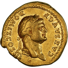 Domitian, Aureus, 75, Rome, Gold, VF(30-35), RIC:II.1 787