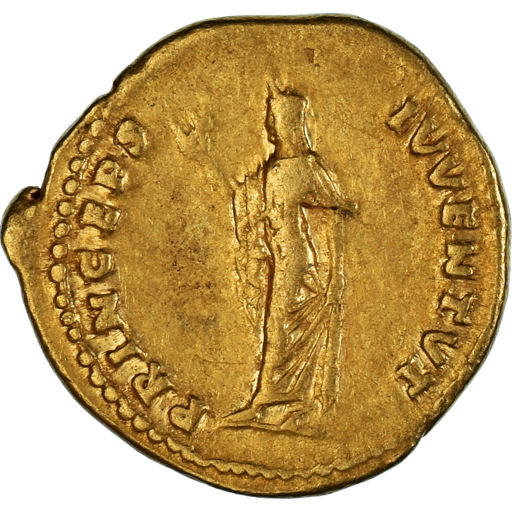 Domitian, Aureus, 75, Rome, Gold, VF(30-35), RIC:II.1 787