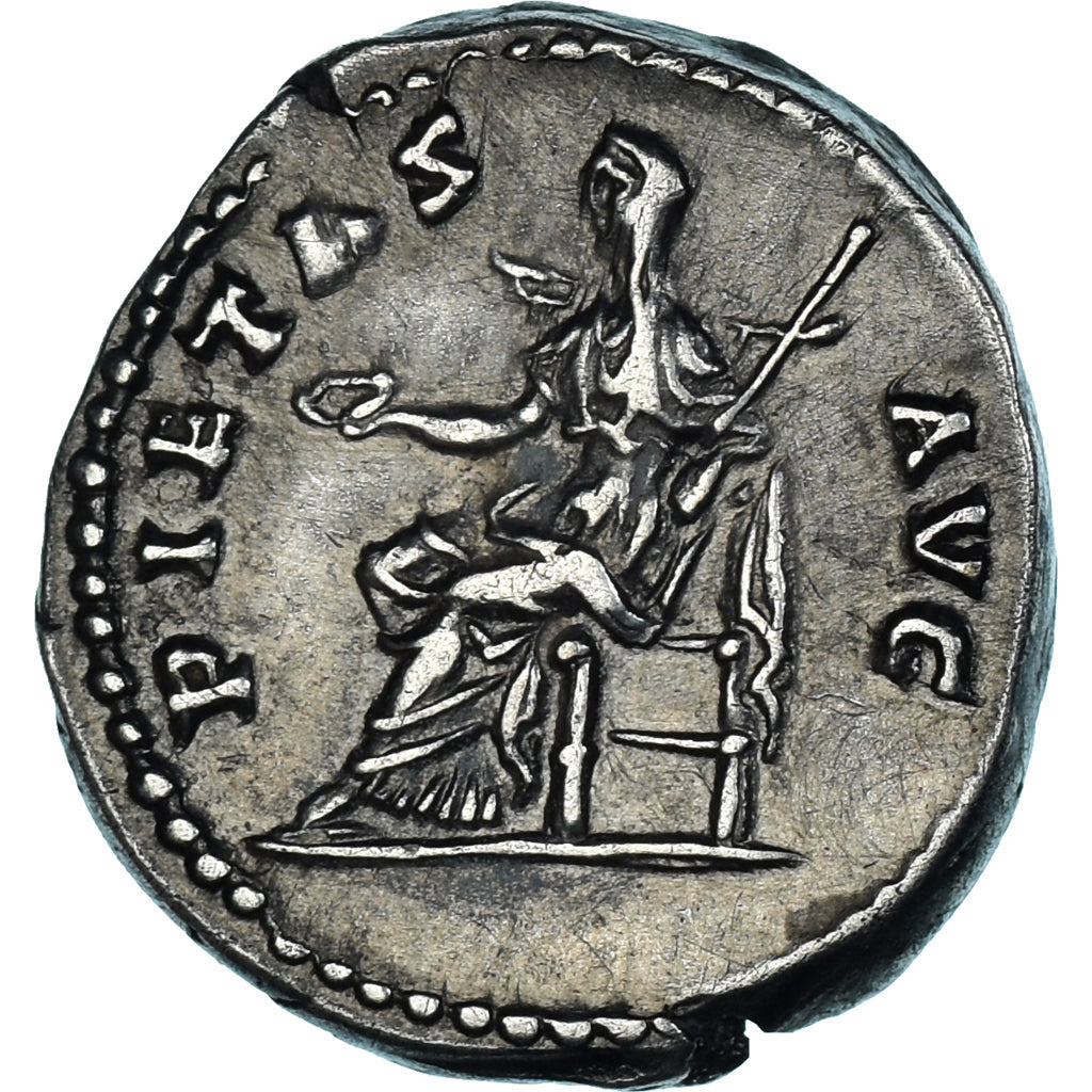 Coin, Hadrian, Denarius, 130, Rome, AU(55-58), Silver, RIC:II.3 1412