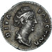 Moeda, Diva Faustina I, Denarius, 141, Rome, AU(55-58), Prata, RIC:III-343