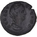 Koinon of Cyprus, Diva Faustina Senior, with Galerius Antoninus, As, 140-141