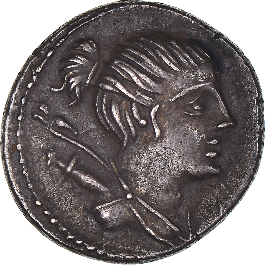 Postumia, Denarius, 74 BC, Rome, Silver, AU(55-58), Crawford:394/1a