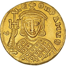 Constantine V, Leo IV and Leo III, Solidus, 751-775, Constantinople, Gold