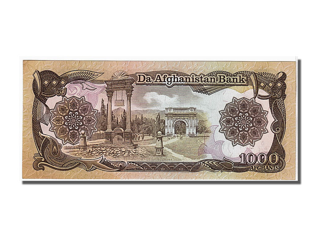 Banknote, Afghanistan, 1000 Afghanis, 1991, KM:61c, UNC(65-70)