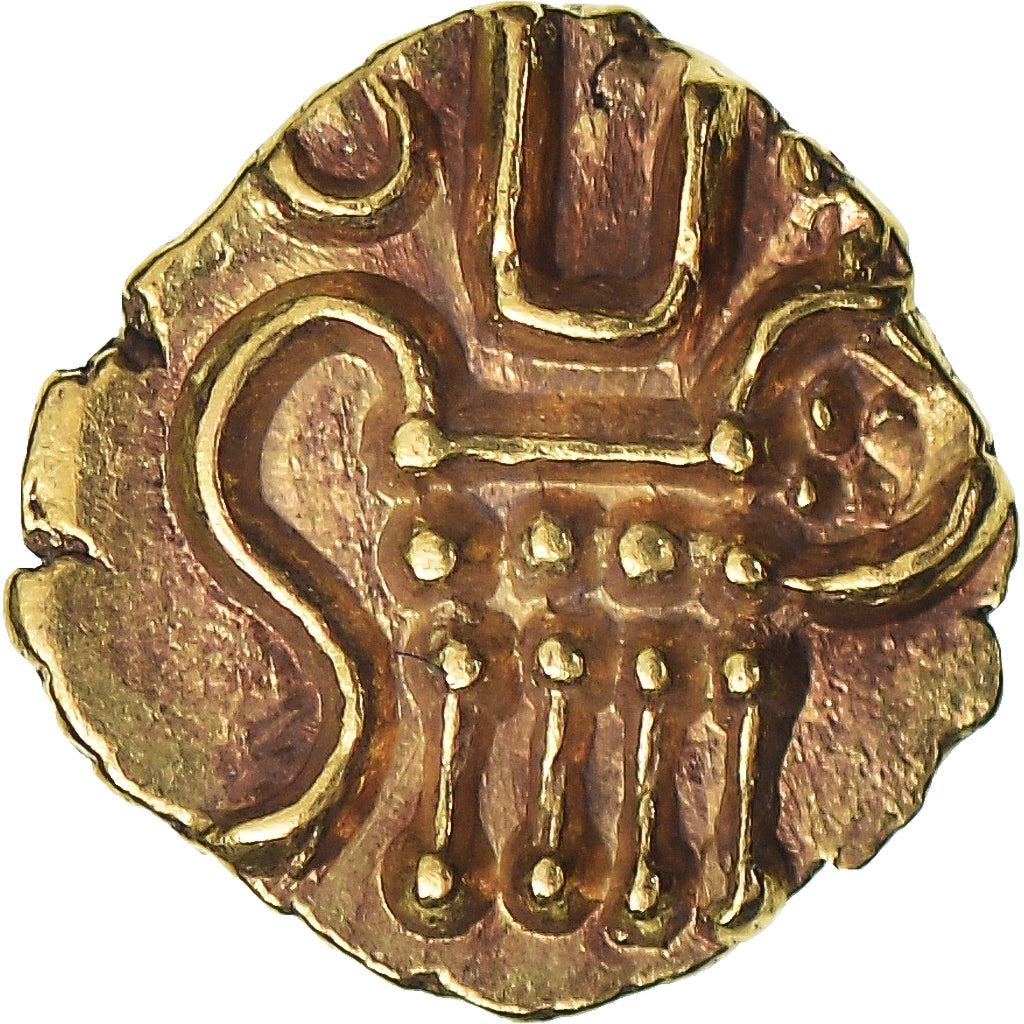 Moneta, India, Fanam, SPL-, Oro