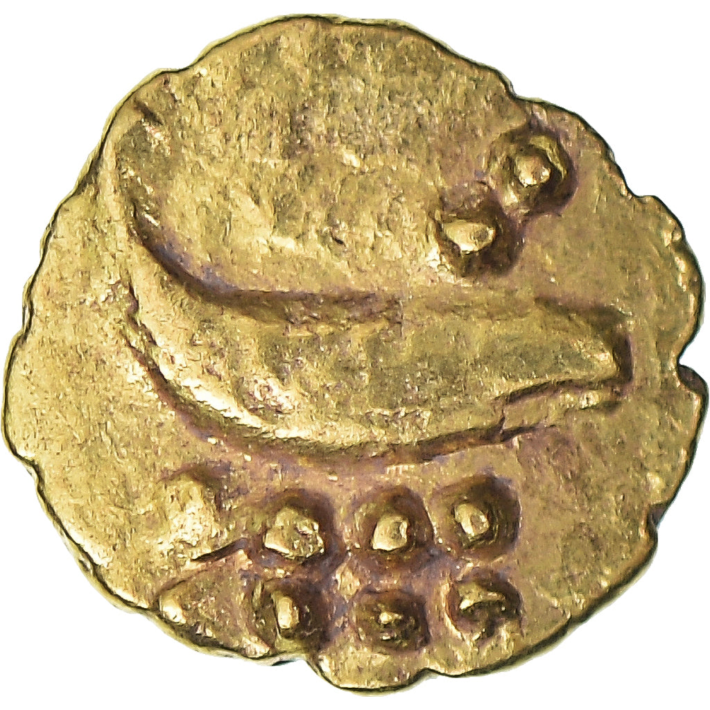 Moneda, India, Fanam, EBC, Oro