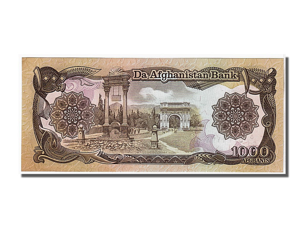 Banknote, Afghanistan, 1000 Afghanis, 1991, UNC(65-70)