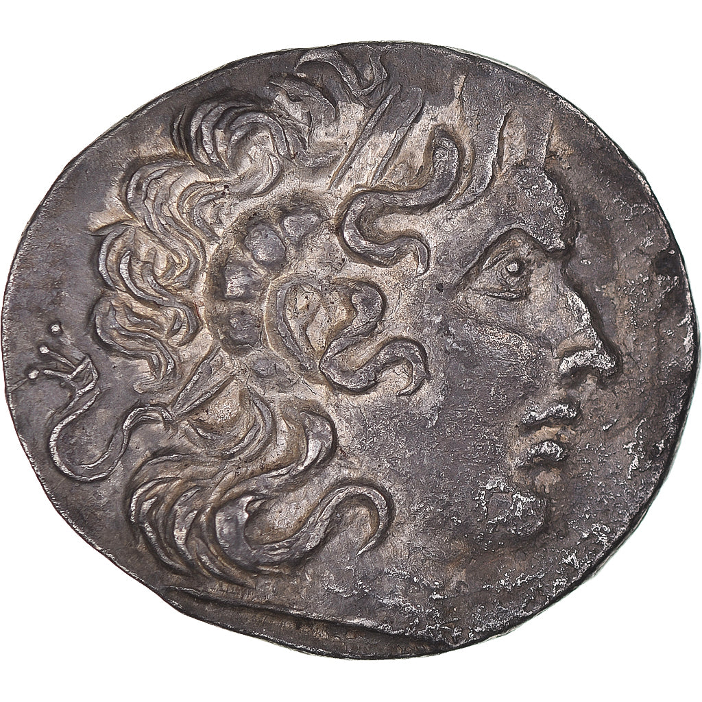 Coin, Thrace, Tetradrachm, ca. 90-80 BC, Byzantium, AU(55-58), Silver