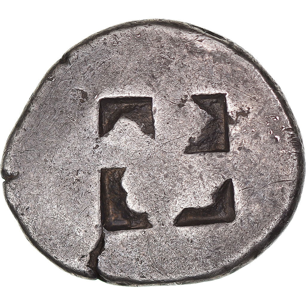 Moneta, Islands off Thrace, Stater, ca. 480-463 BC, Thasos, BB, Argento