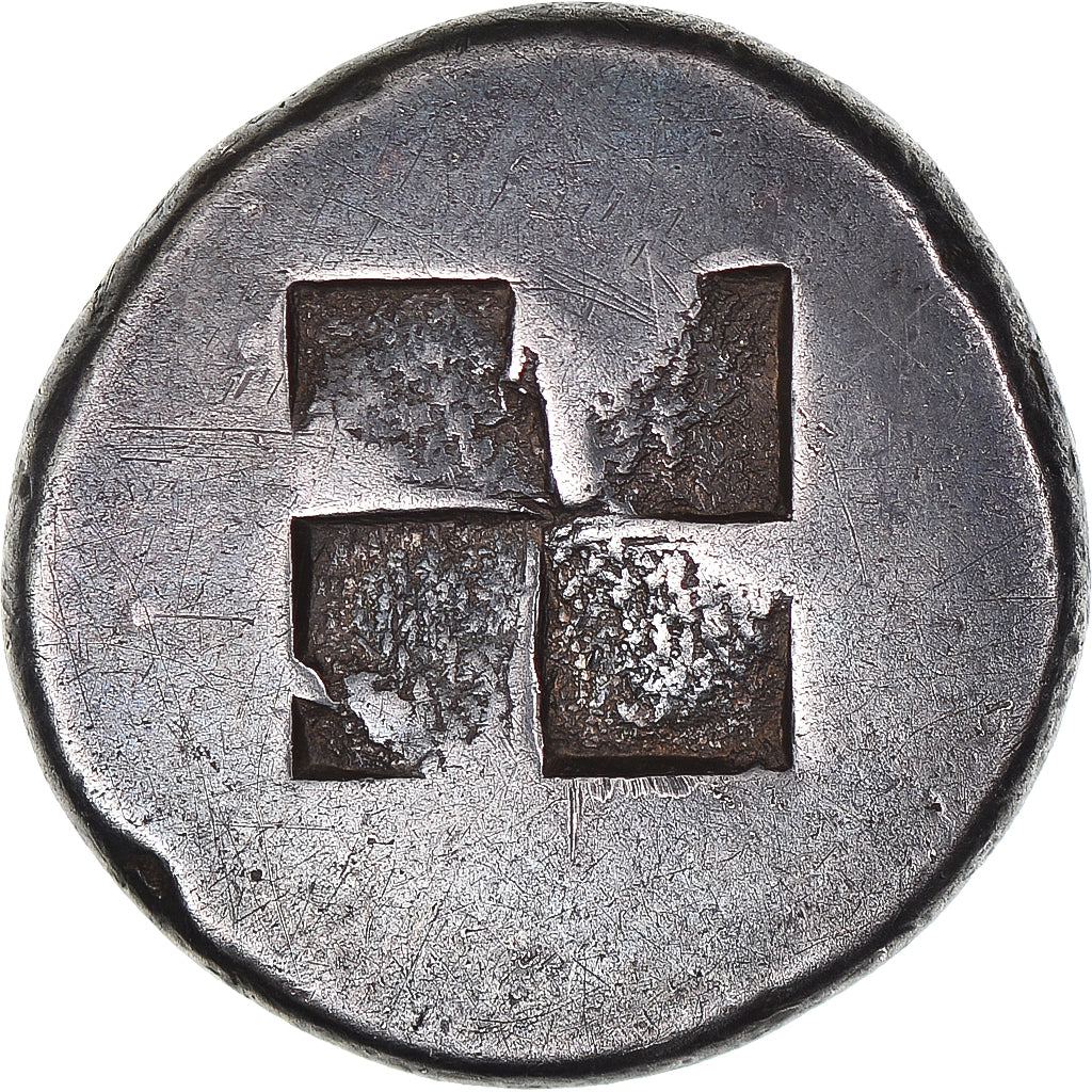 Islands off Thrace, Statère, ca. 412-404 BC, Thasos, Argent, NGC, TTB+