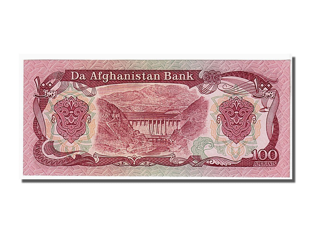 Banknote, Afghanistan, 100 Afghanis, 1991, UNC(65-70)