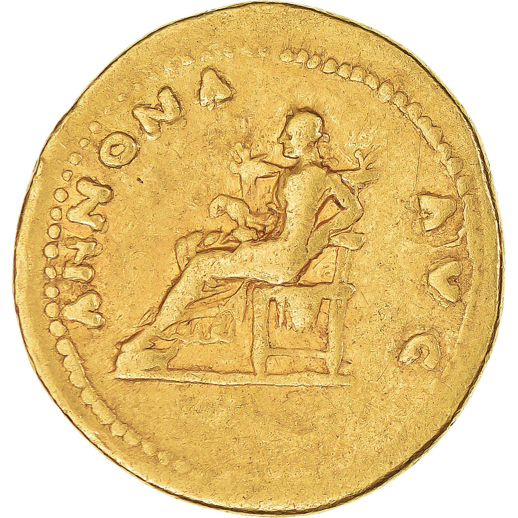Titus, Aureus, 77-78, Rome, Gold, VF(20-25), RIC:II.1-971