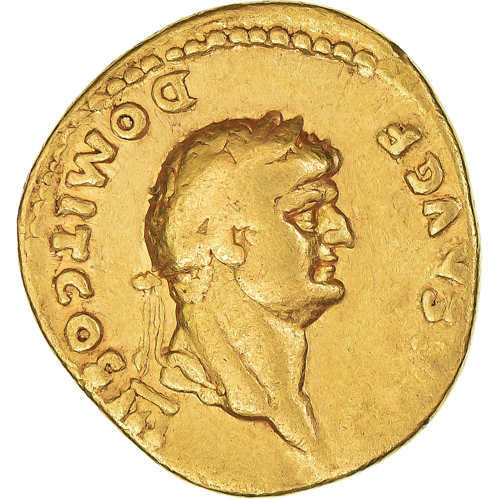 Domitien, Aureus, 75, Rome, Or, TB, RIC:II.1-787