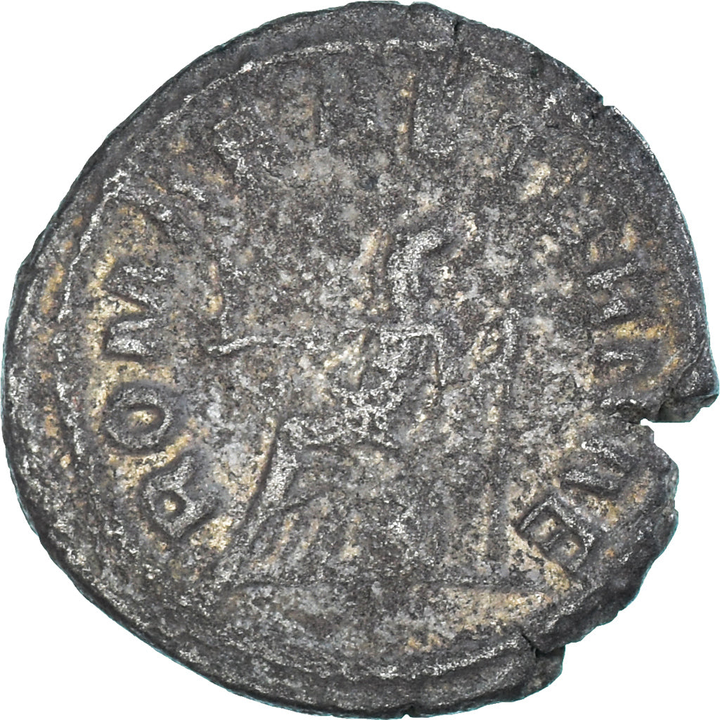 Moneda, Macrianus, usurper, Antoninianus, 260-261, Samosata, MBC, Vellón