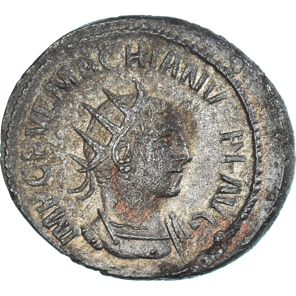 Moneda, Macrianus, usurper, Antoninianus, 260-261, Samosata, MBC+, Vellón