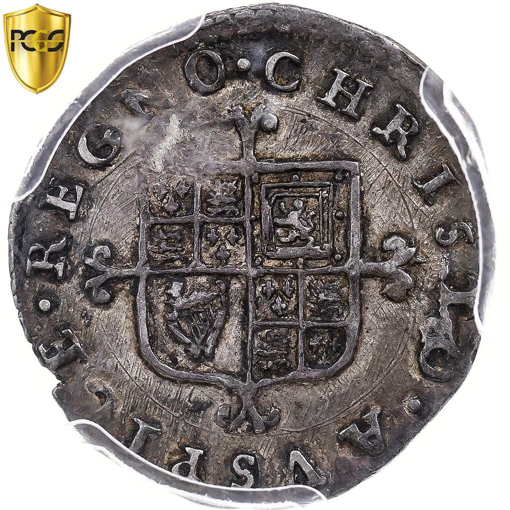 Great Britain, Charles II, 2 Pence, 1660-1662, London, Silver, PCGS, AU53