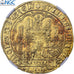 Monnaie, Pays-Bas, HOLLAND, Wilhelm VI von Bayeren, Chaise d'or, 1404-1417