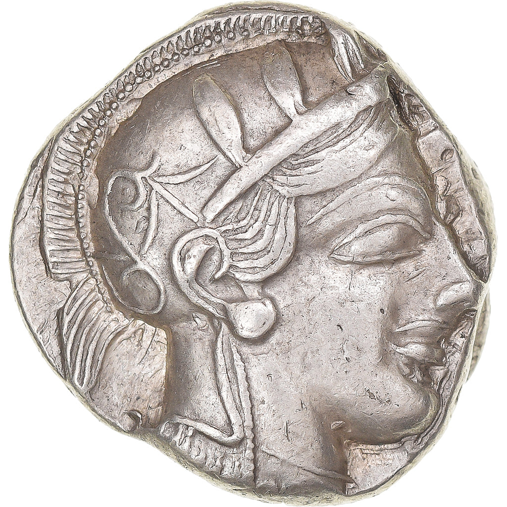 Attica, Tetradrachm, ca. 454-404 BC, Athens, Silver, EF(40-45), SNG-Cop:31-40
