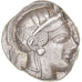 Attica, Tetradrachm, ca. 454-404 BC, Athens, Silver, EF(40-45), SNG-Cop:31-40
