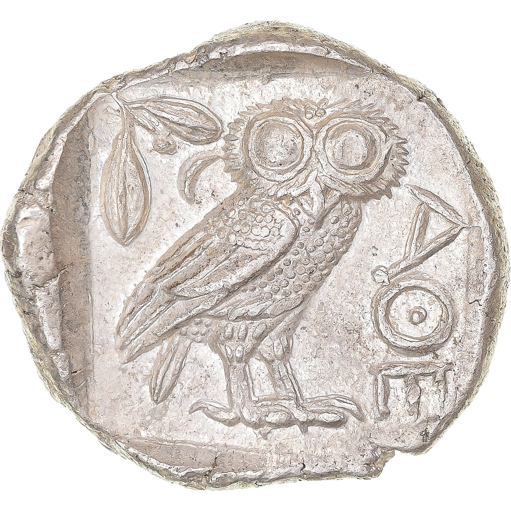 Attica, Tetradrachm, ca. 454-404 BC, Athens, Argento, SPL, SNG-Cop:31-40