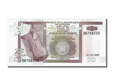 Geldschein, Burundi, 50 Francs, 2005, UNZ