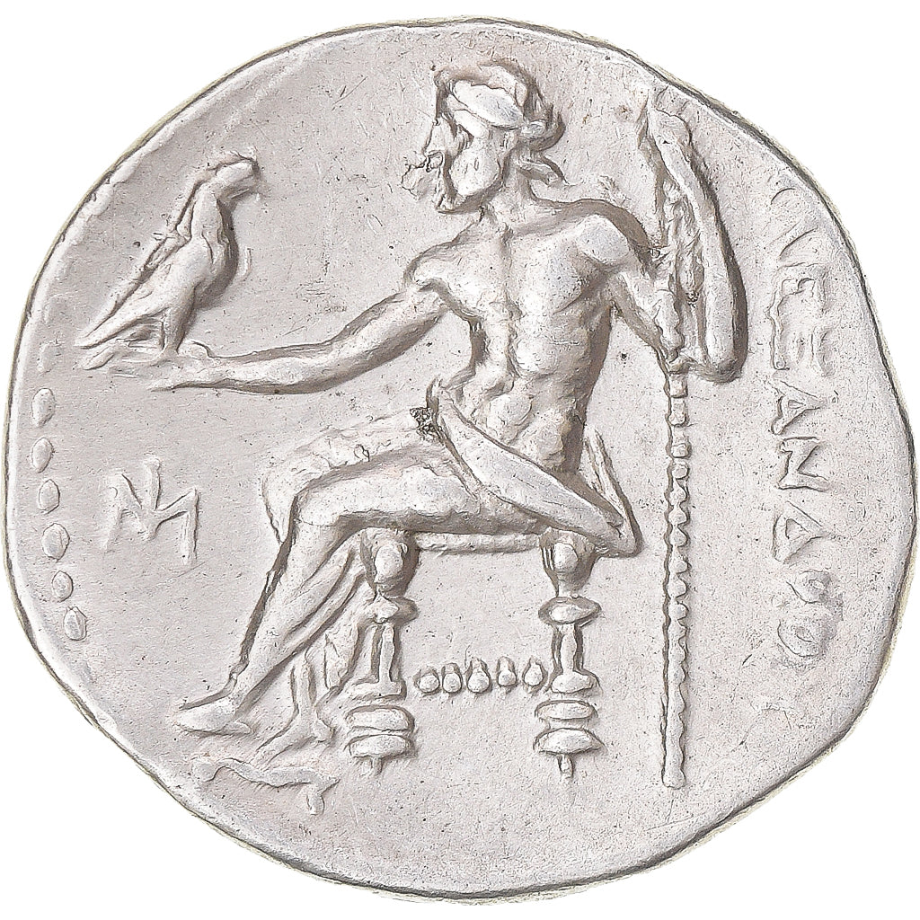 Moeda, Jónia, Drachm, ca. 295-275 BC, Miletos, AU(55-58), Prata, Price:2151
