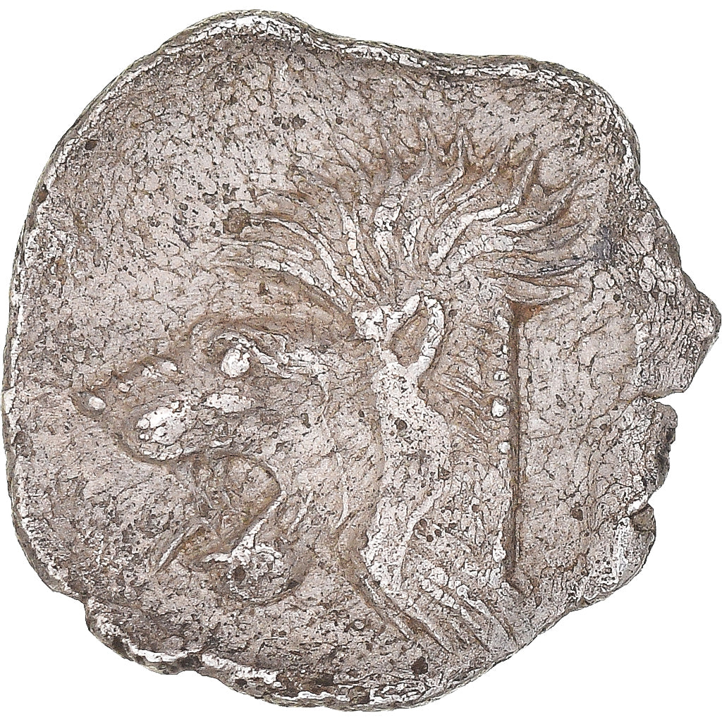 Münze, Mysia, Obol, ca. 450-400 BC, Kyzikos, SS+, Silber, SNG-France:378