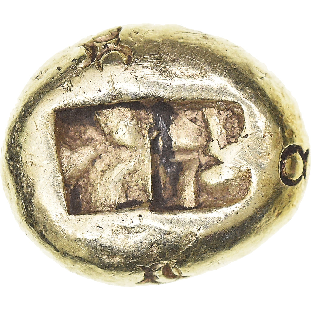Lydia, Alyattes I, 1/3 Stater, ca. 600-561 BC, Sardis, Electrum, AU(50-53)