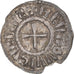 Moneta, Francja, Louis IV d'Outremer, Denier, Strasbourg, AU(50-53), Srebro